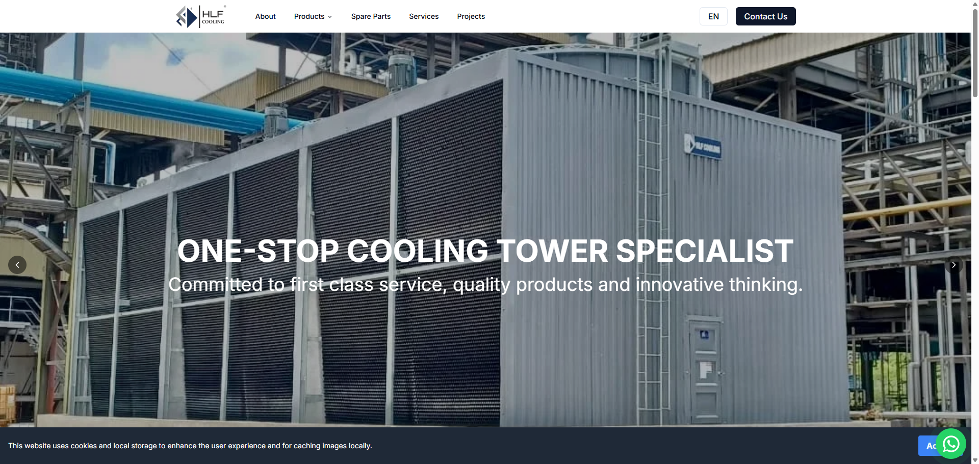 HLF Cooling Management System